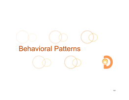 Behavioral Patterns