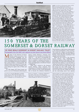150 Years of the Somerset & Dorset Railway