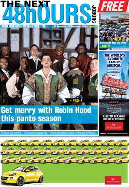 Get Merry with Robin Hood This Panto Season