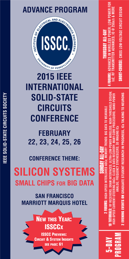 Advance Program 2015 Ieee International Solid-State