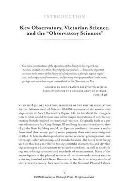 Kew Observatory and the Evolution of Victorian Science, 1840–1910