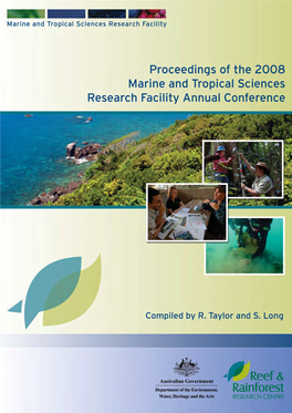 Proceedings of the 2008 Marine and Tropical Sciences Research Facility Annual Conference