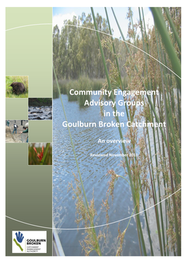 Community Engagement Advisory Committees in the Goulburn Broken