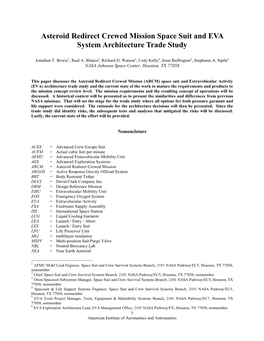 Preparation of Papers for AIAA Technical Conferences