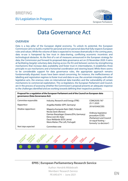 Data Governance Act