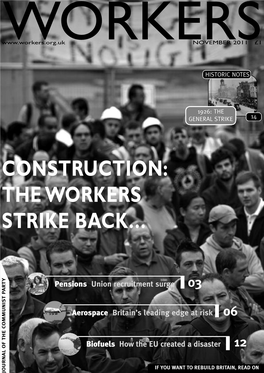 The Workers Strike Back…