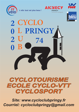 Cyclotourisme Ecole Cyclo-Vtt Cyclosport