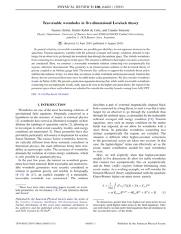 Traversable Wormholes in Five-Dimensional Lovelock Theory