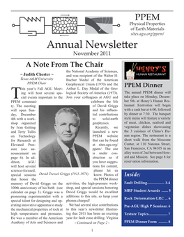 2011 PPEM Newsletter