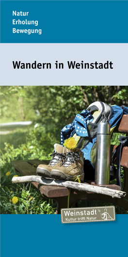 Wandern in Weinstadt Willkommen in Weinstadt!