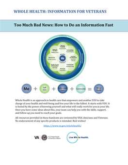 Too Much Bad News: How to Do an Information Fast
