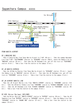 Sagamihara Campus ACCESS Odakyu Line