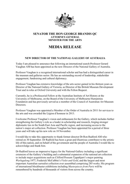 Media Release