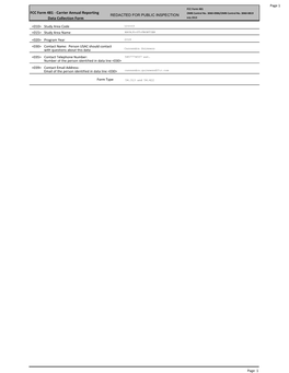 FCC Form 481 FCC Form 481 - Carrier Annual Reporting OMB Control No