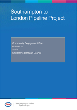 Spelthorne Community Engagement Plan