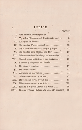 Filipinismos En Lengua Española