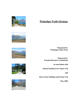 Wakatipu Trails Strategy