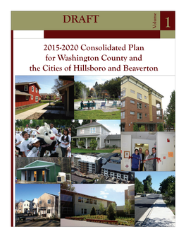 2015-2020 Consolidated Plan for Washington County and the Cities of Hillsboro and Beaverton