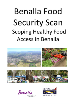 Scoping Healthy Food Access in Benalla