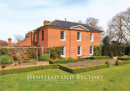 Henstead Old Rectory Beccles ; Suffolk