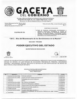 Listado De Escuelas Particulares Incorporadas a Servicios