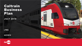 Caltrain Business Plan