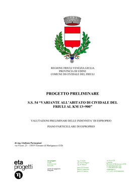 Progetto Preliminare