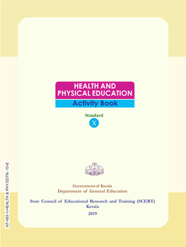 HEALTH and PHYSICAL EDUCATION Activity Book