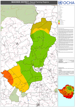 MAKONDE DISTRICT- Natural Farming Regions 14 February 2012