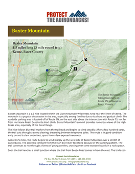 Baxter Mountain