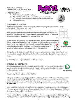 Spielmaterial Spielstart & Spielziel Spielzug Im Überblick