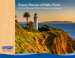 Deputy Director of Public Works Public of Director Deputy