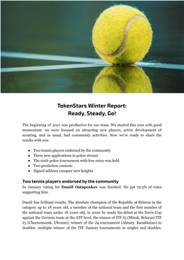 Winter'21 Report