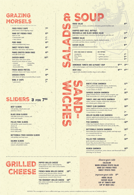 377856 Mandeville Menu 11X16.Indd