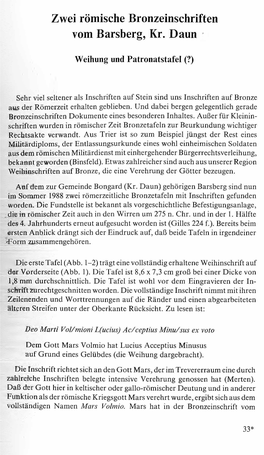 Funde Und Ausgrabungen Im Bezirk Trier 23, 1991