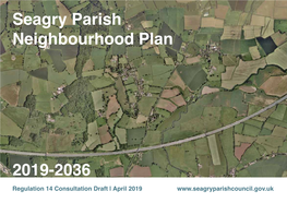 Seagry Parish Neighbourhood Plan 2019-2036