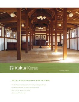 Kultur Korea 한국문화 Ausgabe 2/2012