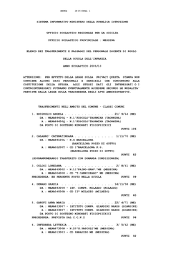 Sistema Informativo Ministero Della Pubblica Istruzione