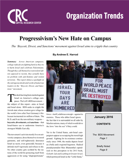 Progressivism's New Hate on Campus