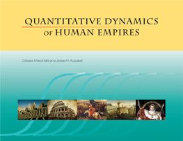 Quantitative Dynamics of Human Empires