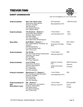 IATSE-411-Resume-Trevor Finn