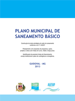 Plano Municipal De Saneamento Básico