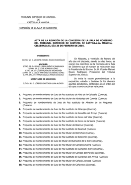 Tribunal Superior De Justicia De Castilla-La Mancha