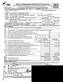 Return of Organization Exempt from Income Tax