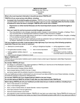 MEDICATION GUIDE TRINTELLIX (Trin'-TELL-Ix) (Vortioxetine)