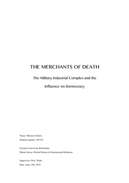 The Merchants of Death