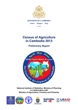 Census of Agriculture in Cambodia 2013