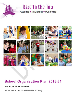 School Organisation Plan 2016-21