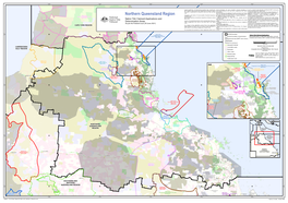 Northern Queensland Region Topographic Vector Data Is © Commonwealth of Australia (Geoscience the Register of Native Title Claims (RNTC), If a Registered Application