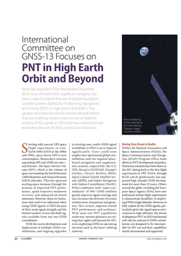 PNT in High Earth Orbit and Beyond